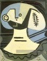 Femme à la collerette 1938 Cubisme